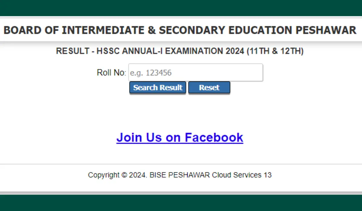 BISE Peshawar HSSC Part I & II Results 2024: How to Check Your Results