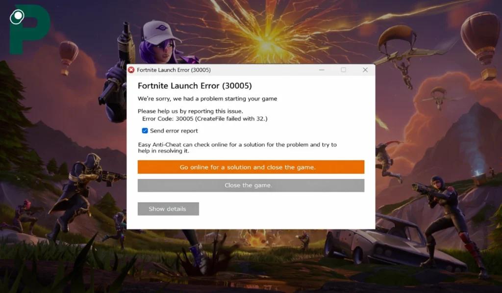 What Is Fortnite Error Code 30005